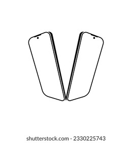 Logotipo de Smartphone, Vector Electrónico Moderno, Diseño de Tiendas de Smartphone, Productos Electrónicos