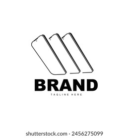 Smartphone Logo, Modern Electronics Vector, Smartphone Shop Design, Electronic Goods