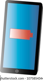 Smartphone with low battery
