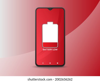 Smartphone in low battery state