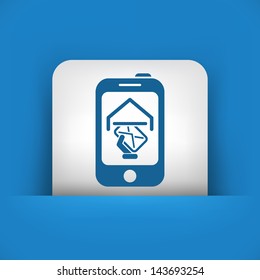 Smartphone mail icon