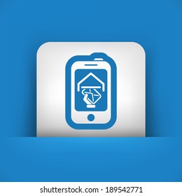 Smartphone mail icon