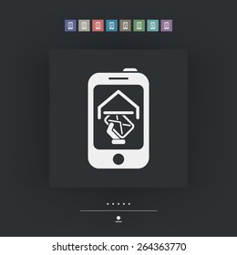 Smartphone mail icon