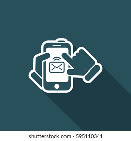 Smartphone mail icon