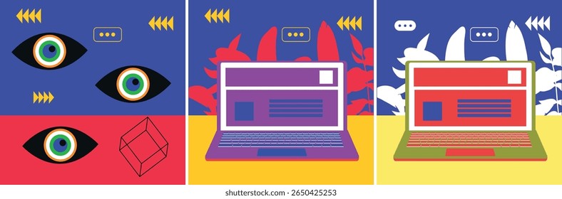 Smartphone with male and female profiles. Friends chatting. New generation. The concept of social networks, virtual relationships. Friends chatting and texting. Vector illustration.	

