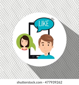 smartphone man speak friend