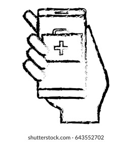 smartphone with medical app