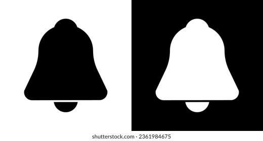 Smartphone message interface. Message notification. Bell notice.