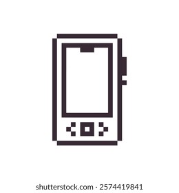 smartphone mobile design pixel art