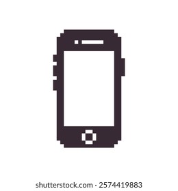 smartphone mobile design pixel art