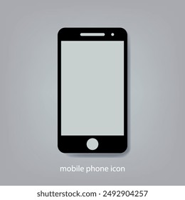 Smartphone, mobile phone icon vector  element design. Isolated on background.