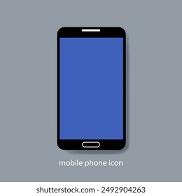 Smartphone, mobile phone icon vector  element design. Isolated on background.