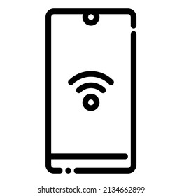 smartphone mobile phone internet of things iot smarthome icon