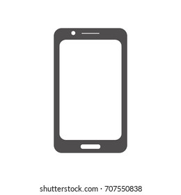 Smartphone, mobile phone. Isolate on white background. Vector. Illustration.
