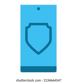 smartphone teléfono móvil seguridad internet de las cosas sin icono de smarthome
