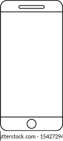 smartphone mobile symbol flat icon