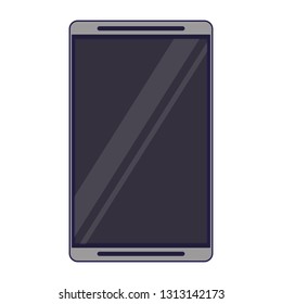smartphone mobile technology blue lines