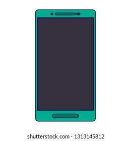 smartphone mobile technology blue lines