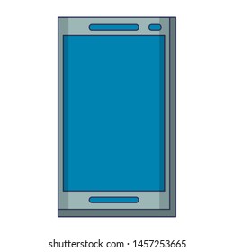 smartphone mobile technology device cartoon vector illustration graphic design