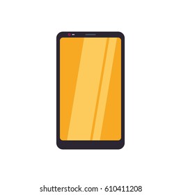 Smartphone mobile technology icon vector illustration graphic design