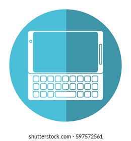 smartphone mobile technology keyboard image