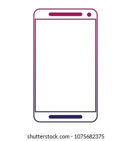 Smartphone mobile technology purple lines