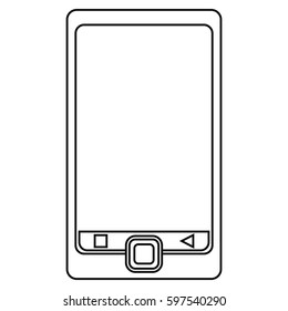 smartphone mobile technology screen line