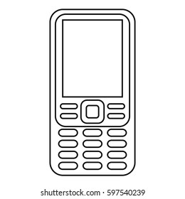 smartphone mobile technology vintage line