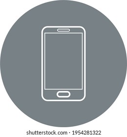 smartphone, mobilephone icon logo vector design
