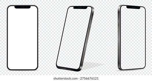 Maqueta smartphone con pantalla