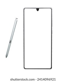 Smartphone Mockup isolated, Mock up, Mobile Phone 