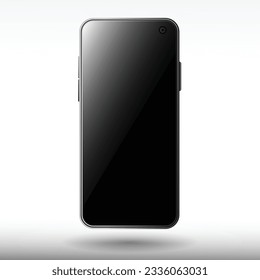 Smartphone Mockup aislado con fondo blanco