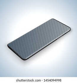 Smartphone mockups vector realistic for technology element.