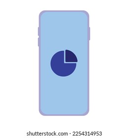 Smartphone Modern 2023 Vector Icon Illustration