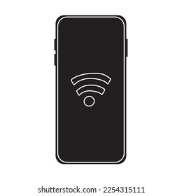Smartphone Modern 2023 Vector Icon Illustration