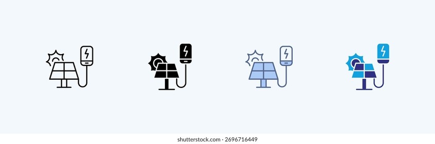 Smartphone Multiple Icon Illustration Vector
