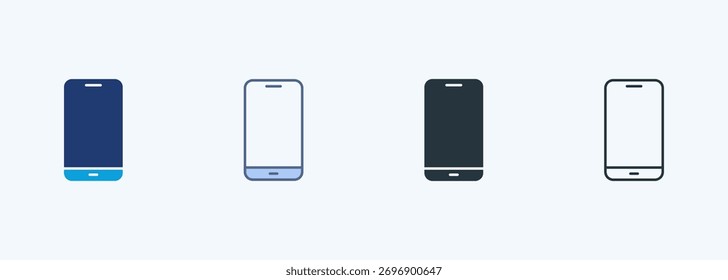 Smartphone Multiple Style Icon Collection