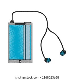 Smartphone with music scribble