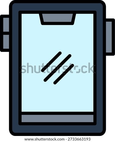 Smartphone New Creative Icon Design Vector