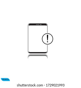 smartphone notification  icon design vector template