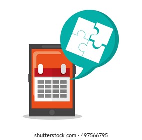 Smartphone of office and work design