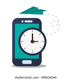 Smartphone of office and work design