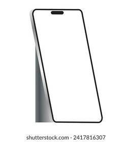 Icono de teléfono inteligente en línea de pie. Teléfono, pantalla, comunicación, pantalla táctil, Internet, llamadas, juegos, gadget, música, aplicaciones. Icono de vector para negocios y publicidad