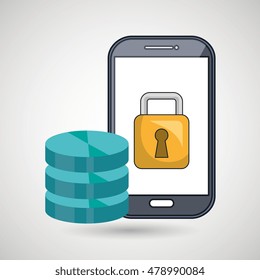 smartphone padlock data base