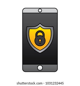 smartphone padlock security protection data app