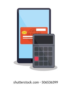 Smartphone of payment online design