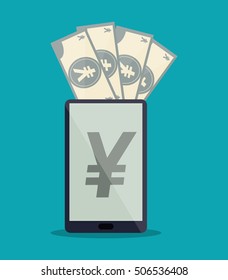 Smartphone of payment online design