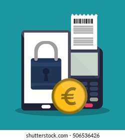 Smartphone of payment online design