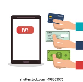 Smartphone payment and shopping design