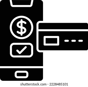 Smartphone Payment vector icon. Can be used for printing, mobile and web applications.